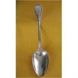 Wilson McGrew Coin Silver Serving Spoon #2271293