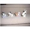 Image 1 : Group of Ceramic Dogs and Cat #2271307