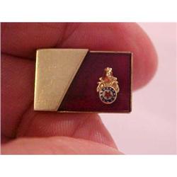 Vintage Classic 14k Gold Shields Cuff Link 7.7 #2271313