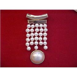 14k w/ 16mm Mabe Pearl & Cultured Pearl #2271315