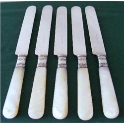 Motherof Pearl Handled Dinner Knives 9.1/4" #2271327