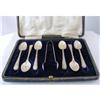 Image 1 : Boxed Set 6 teaspoons & Sugar Tongs #2271328