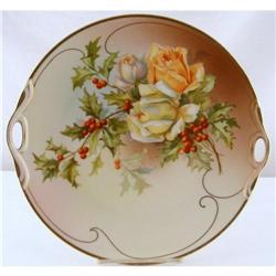 Plate Austria c1920 Hand Painted Display #2271336