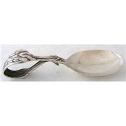 Baby Spoon Sterling c1950 SSMC Stork #2271339