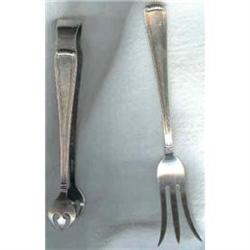Marshall Field Tongs and Lemon Fork. Ster #2271346