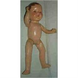 Doll. Composition. Painted hair. Circa 1930 #2271365