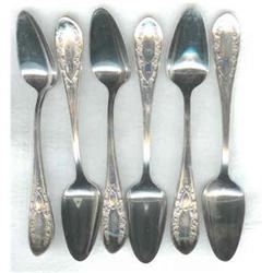 Grapefruit/Citrus Spoons(6)Silver Plate #2271381