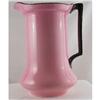 Image 1 : Art Deco Large Pink Water Jug c1930 #2271413