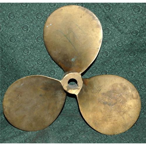 Solid Brass Boat Propeller Prop 2271535