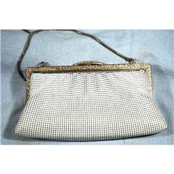 Vintage White Mesh Purse  evening bag #2271564