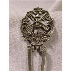 800 Silver Windmill Bookmark #2271568