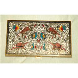 VOLUPTÉ USA Large Brass Cloisonne Compact #2271572