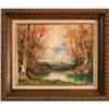 Image 1 : Fall Contemparary Landscape Oil Painting #2284215