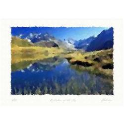  Reflection of sky  Author's lithograph Livitin#2284408