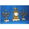 Image 1 : Exclusive and Outstanding Bronze Clock Set !!  #2284697