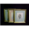 Image 1 : Framed Florals with Silk Mattes, Bertrand #2284710