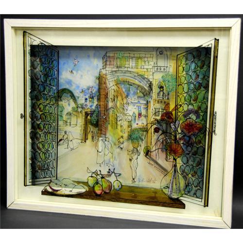 City Of Peace Painting By Jean Pierre Weill 2284810