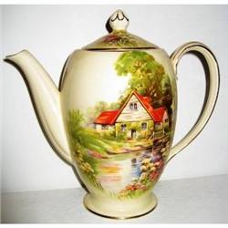 Royal Winton Red Roof Coffee Pot #2284853