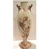 Image 1 : Hand Painted Limoges Iris Vase #2284857