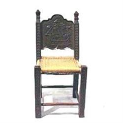 Antique Furniture Miniature Carved Chair  #2284966