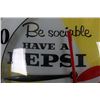 Image 3 : Double Bubble Pepsi "Be Sociable"  Clock 1950's