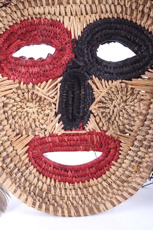 Hawar Mask Maori Hand Crafted Ceremonial Haka Mask