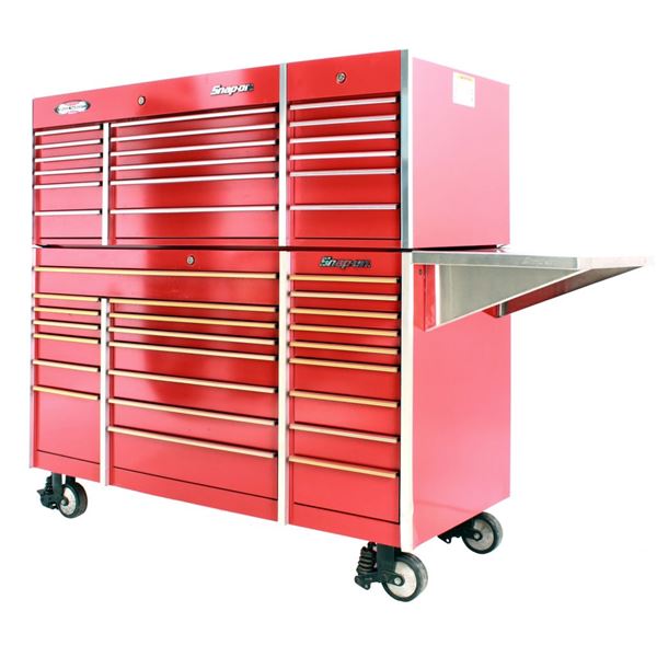 SnapOn 76" TripleBank Masters Top & Bottom Chest