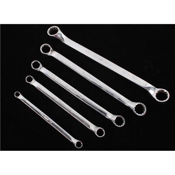 SnapOn 5pc SAE Offset Box End Wrench Set