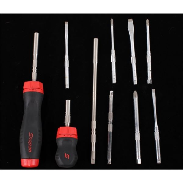 SnapOn Ratchet Driver & Extensions Collection