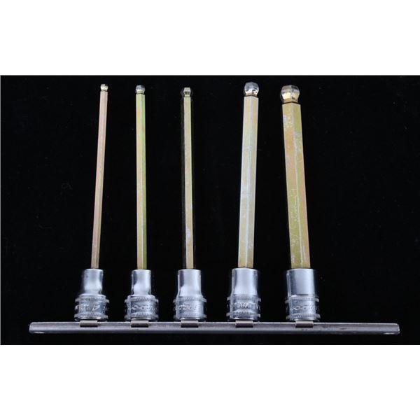 SnapOn Tool Metric Long Length Ball Hex Socket 5