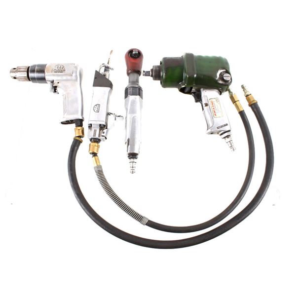 Mac Tools Air Wrench Ratchet Saw & Rev. Drill