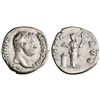 ROMAN: Hadrian (117-138), silver denarius (3.41g), Rome mint, 134-138 CE. Bust right / Pietas standi