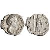 ROMAN: Faustina I (138-140), silver denarius (3.42g), Rome mint, 141-146 CE. Bust right / Ceres veil