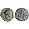 ROMAN: Marcus Aurelius (161-180), bronze as (14.37g), Rome mint, 160 CE. Bust right / Virtus standin