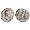 ROMAN: Lucius Verus (161-169), silver denarius (3.10g), Rome mint, 168 CE. Bust right / Aequitas sea