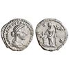 ROMAN: Lucilla (164-169), silver denarius (3.28g), Rome mint, 161-162 CE. Bust right / Vesta standin