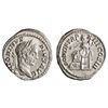 ROMAN: Caracalla (198-217), silver denarius (3.29g), Rome mint, 210 CE. Bust right / Concordia seate