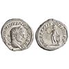 ROMAN: Caracalla (198-217), silver denarius (2.97g), Rome mint, 215 CE. Bust right / Apollo standing
