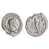 ROMAN: Severus Alexander (222-235), silver denarius (2.37g), Rome mint, 222 CE. Bust right / Jupiter