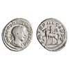 ROMAN: Gordian III (238-244), silver denarius (3.21g), Rome mint, 240 CE. Bust right / Gordian ridin