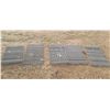 Image 4 : FIVE STAINLESS STEEL OUTDOOR FLOOR MATS FOR ICE AND MUD. 3' LONG ROUGHLY 10LB EACH