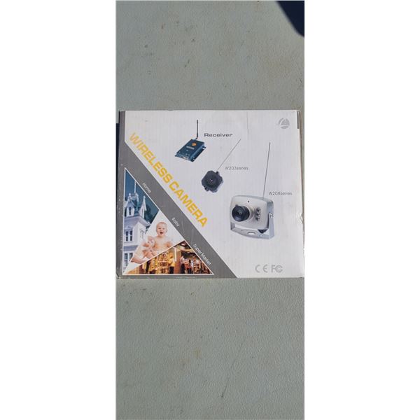 WIRELESS CAMERA AND RECIEVER