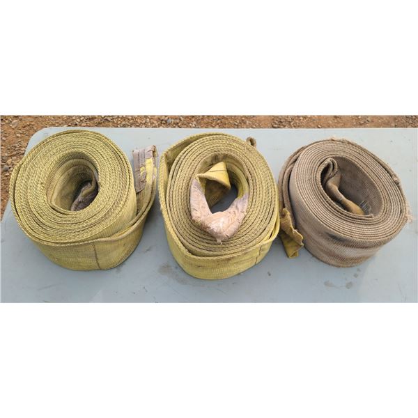 5" X 30' TIE DOWNS AND TOW STRAPS QTY X