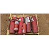 Image 1 : SKID OF FIRE EXTINGUISHERS