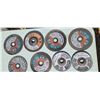Image 2 : LARGE LOT OF GRINDING DISCS AND BRUSHES