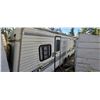 Image 47 : JAYCO TRAILER - MODEL: JAYHAWK 32' MADE 4/86. SERIAL# 1GJBJ02R6G1DY0163.  STOVE, FRIDGE, GAS, ELECTR