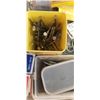 Image 4 : FLAT OF ASSORTED  SCREWS AND NAILS