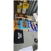Image 1 : BOX WITH BOOKS AND GAMES, TEXAS HOLD EM
