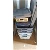 Image 1 : LOT OF 5 MEDIUM TOTES AND SMALL BINS