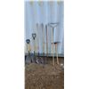 Image 1 : RAKE, SHOVEL, SPADE, PICK AXE, HO